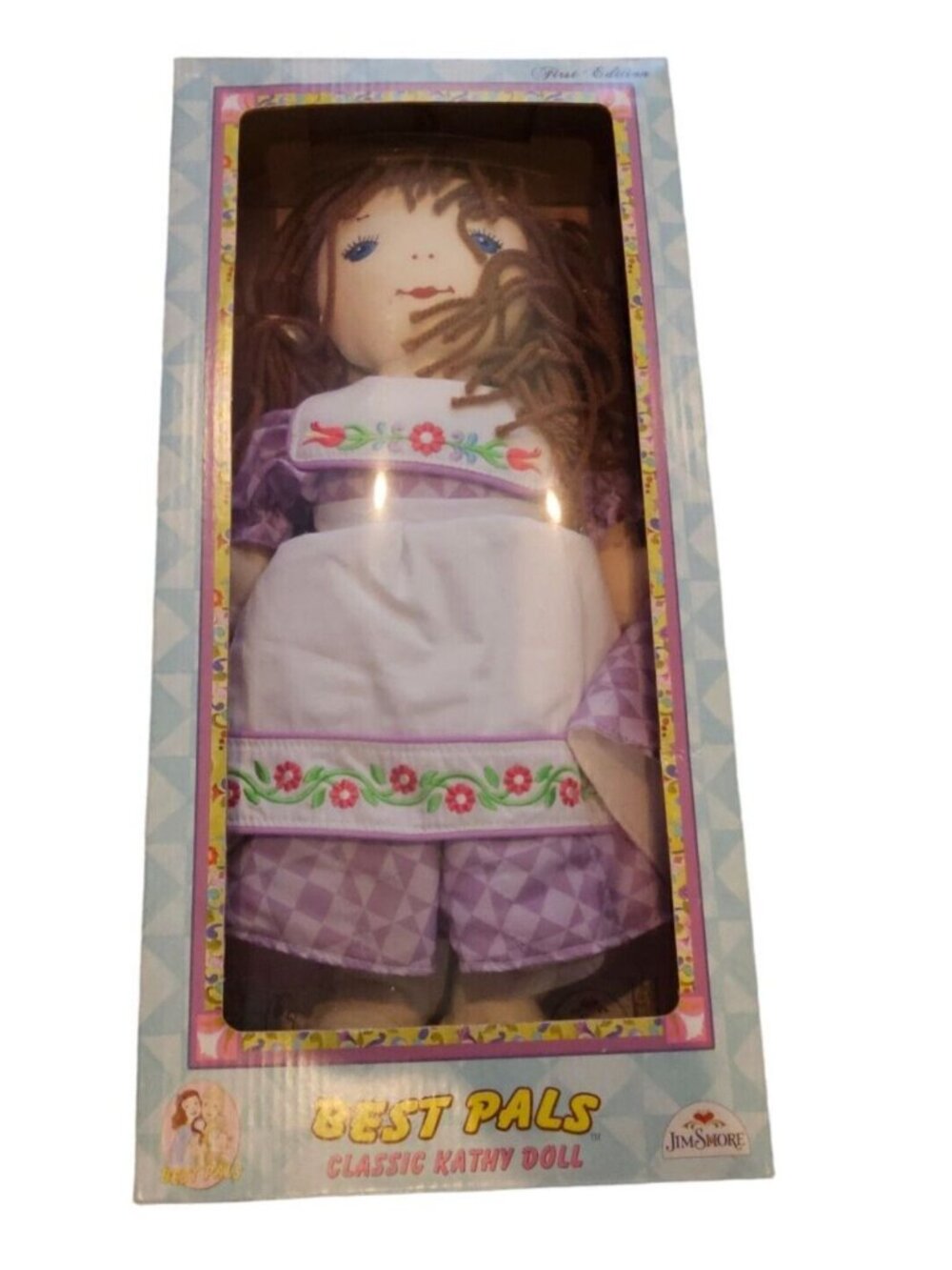Jim Shore Best Pals Classic Kathy Doll Box & Music CD KatJan Inc 2011 Toy 17"